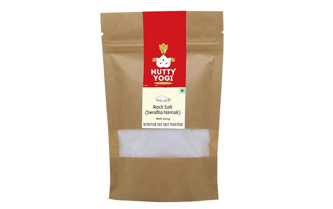 Nutty Yogi Rock Salt (Sendha Namak)    Pack  200 grams